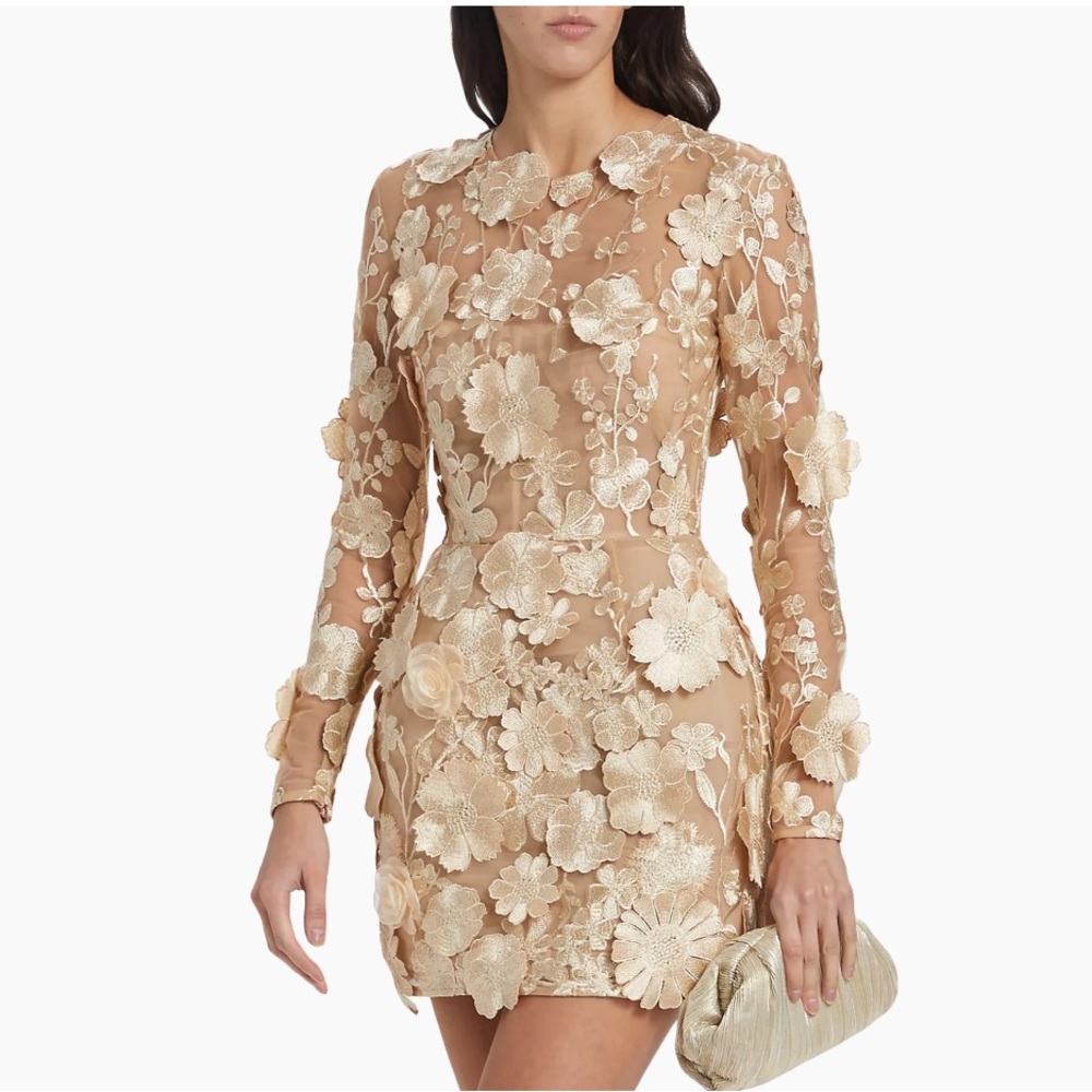 Bronx and Banco Bouquet Maraya Floral Minidress